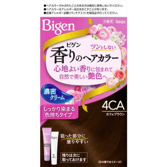 Bigen Fragrance Hair Color Cream 4CA 40g + 40g