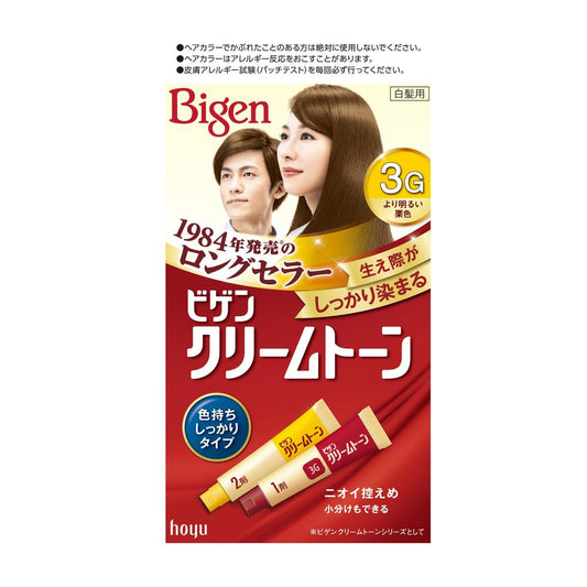Bigen Cream Tone 3G Lighter Chestnut Color 40g + 40g