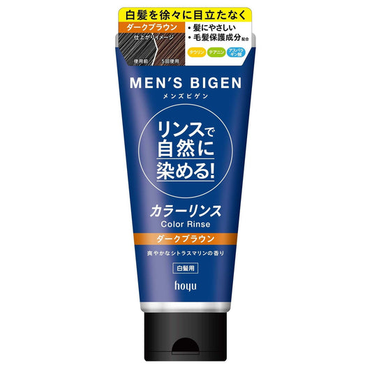 Men's Bigen Color Rinse Dark Brown 160g