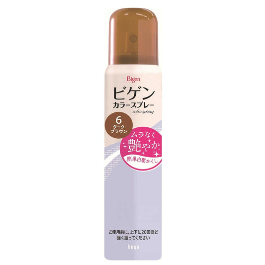 Hoyu Bigen Color Spray 6 Natural Brown 82g (125ml)