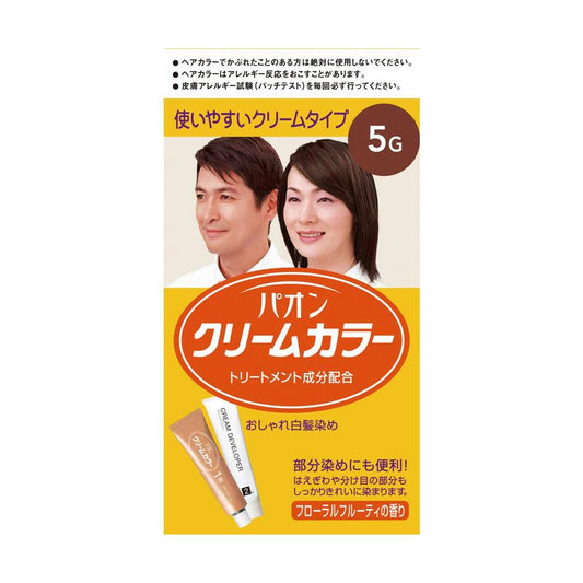 Henkel Paon Cream Color 5G Natural Chestnut 40g + 40g