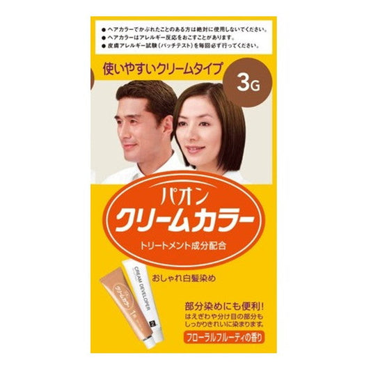 Pao Cream Color 3G Lighter Chestnut 40g + 40g