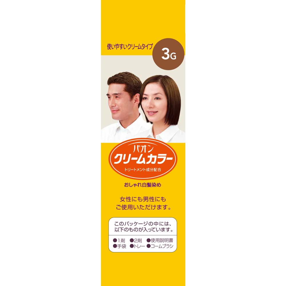 Pao Cream Color 3G Lighter Chestnut 40g + 40g