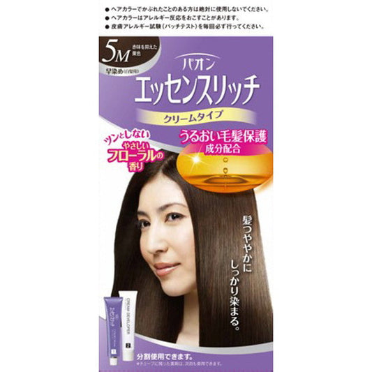 Pao Essence Rich Cream Type 5M Red-Toned Chestnut 40g + 40g