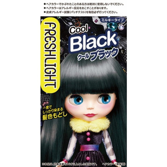 Henkel Japan Fresh Light Milky Hair Color Restorer - Cool Black