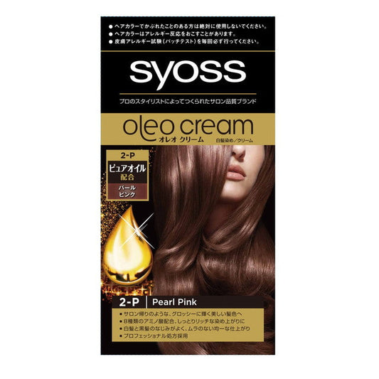 Henkel Japan Syoss Oleo Cream Hair Color 2P 50g+50g