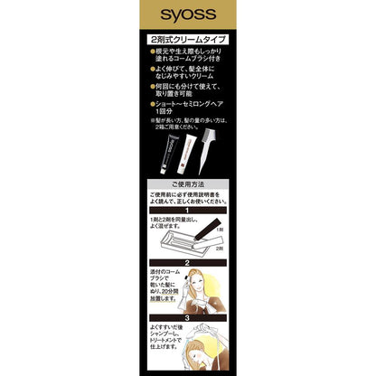 Henkel Japan Syoss Oleo Cream Hair Color 2B 50g + 50g