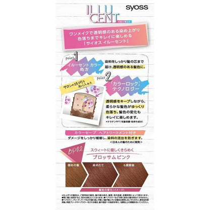 Medicinal Syoss Illucent Milky Hair Color - Blossom Pink