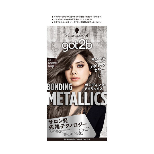 got2b Bonding Metallic Hair Color Brunette Greige