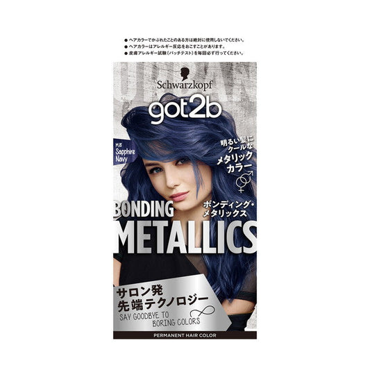 got2b Bonding Metallic Hair Color Sapphire Navy