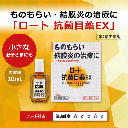 Rohto Antibacterial Eye Drops EX 10ml