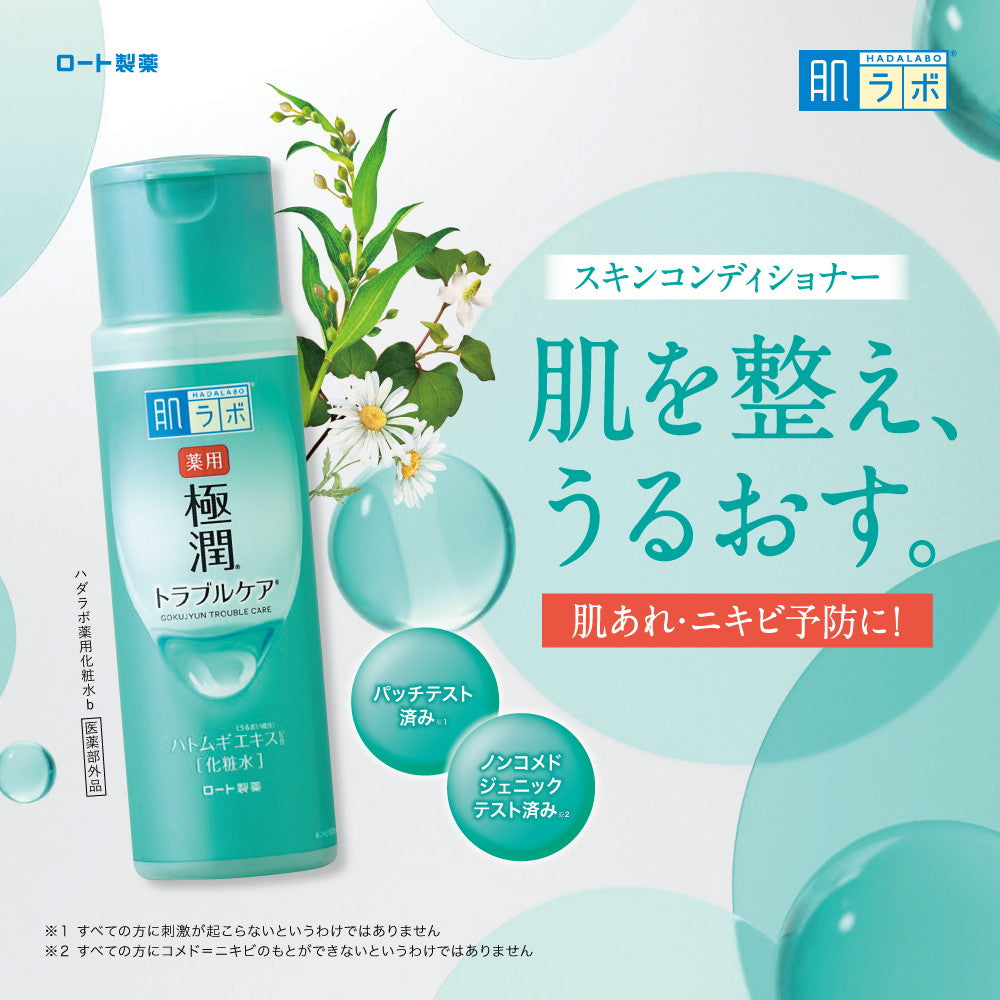 [Quasi-drug] Rohto Hada Labo Medicated Gokujyun Skin Conditioner Refill 170ml