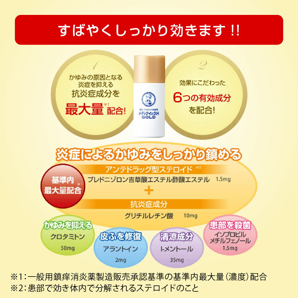 Mentholatum Mediquick H Gold Sponge Head 50ml