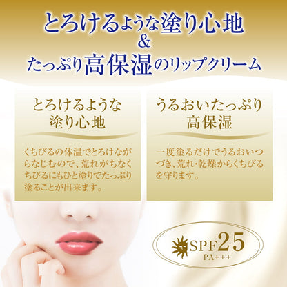 Rohto Mentholatum Melty Cream Lip Fragrance-Free 2.4g