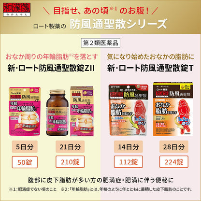 New Rohto Bofutsushosan Tablets Z II 50 Tablets