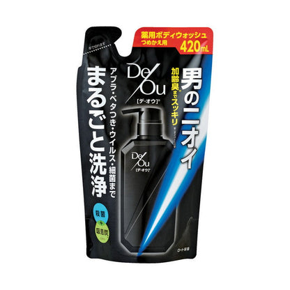 [Quasi-drug] Rohto Deou Medicated Cleansing Wash Refill 420mL