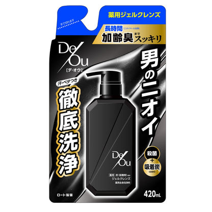 [Quasi-drug] Rohto Deou Medicated Cleansing Wash Refill 420mL