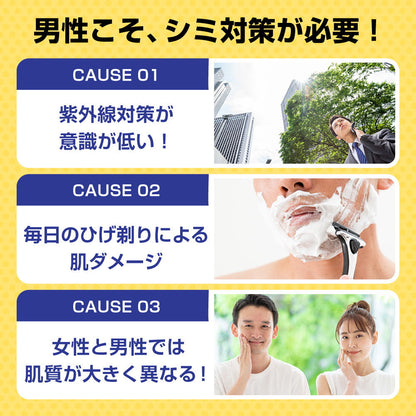 Rohto Melano CC Men Whitening Gel for Dark Spots (100g)