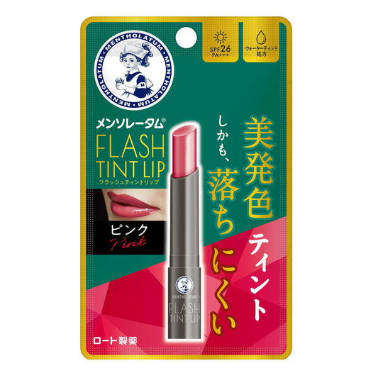 Rohto Mentholatum Flash Tint Pink 2g