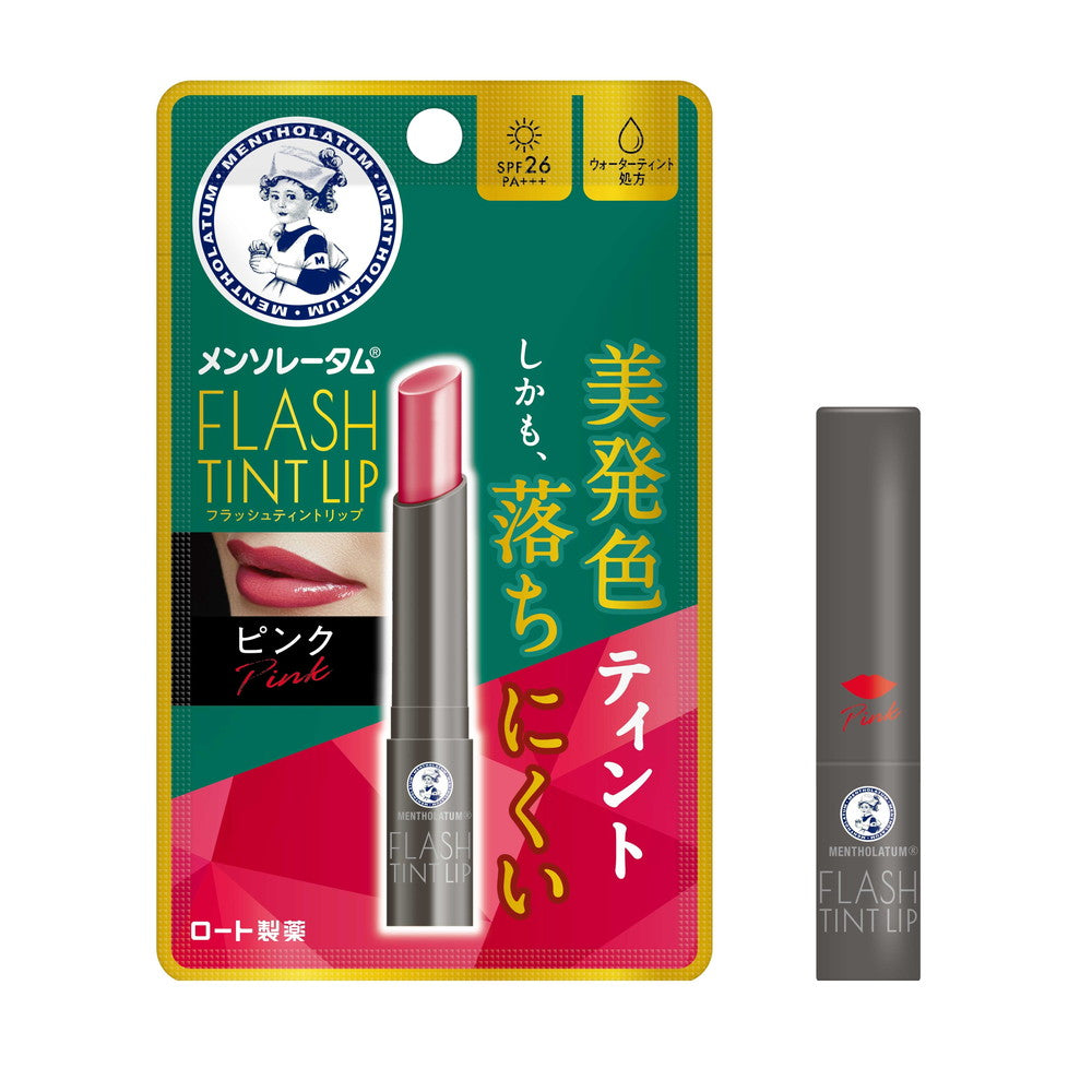 Rohto Mentholatum Flash Tint Pink 2g
