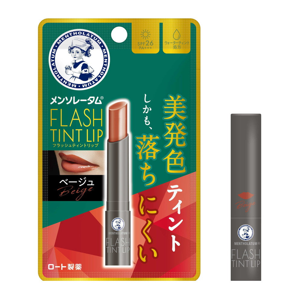 Rohto Mentholatum Flash Tint Lip Beige 2g