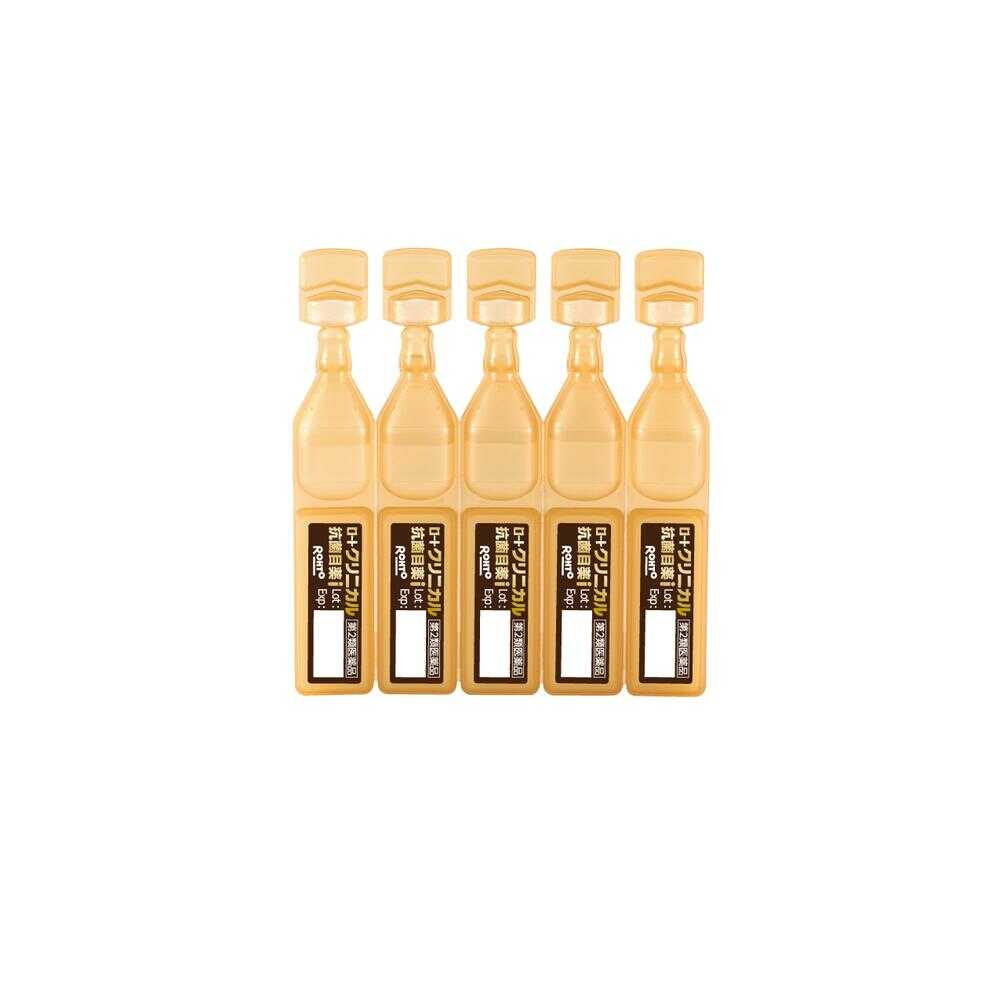 Rohto Clinical Antibacterial Eye Drops i 0.5ml x 20 Bottles