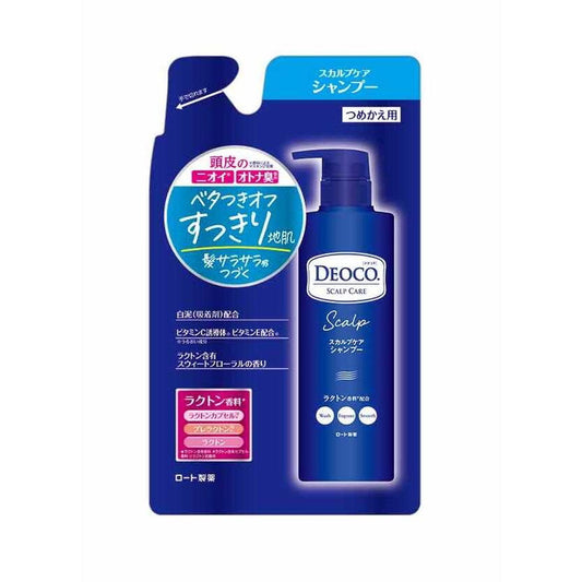 Rohto Deoco Scalp Care Shampoo Refill 370ml
