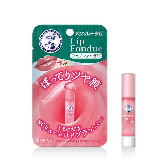 Rohto Mentholatum Lip Fondue Baby Pink 3.2g