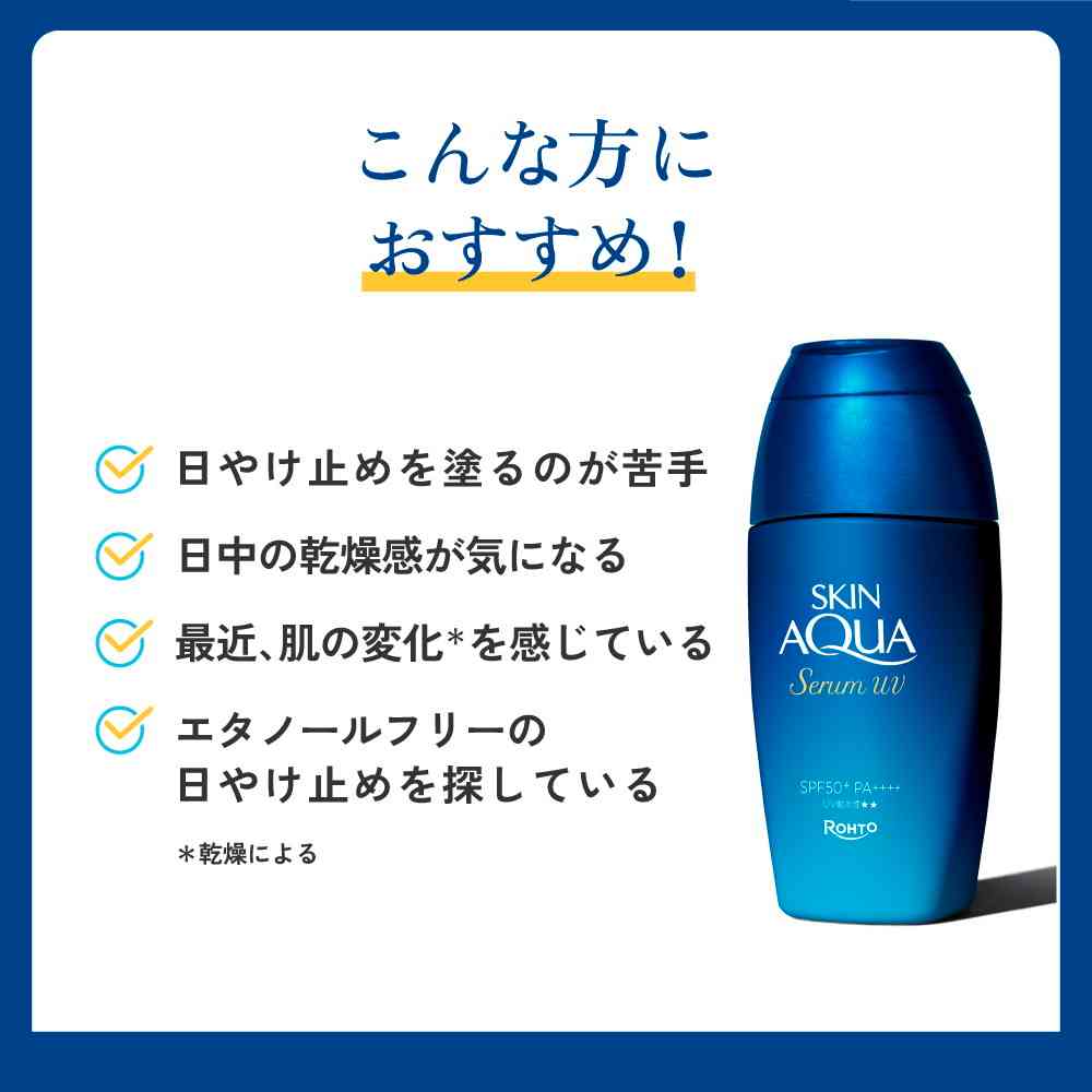 Rohto Skin Aqua Hyaluronic Serum UV 70g
