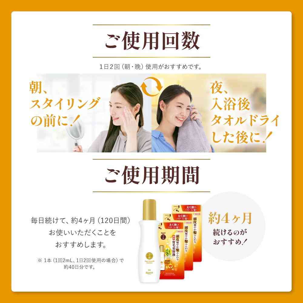 Rohto 50's Blessing Scalp Healthy Hair Volumizing Medicinal Hair Growth Serum 160ml