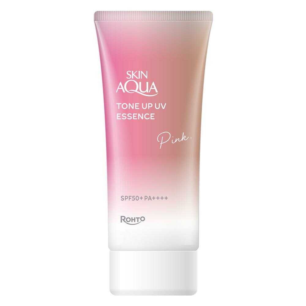 Rohto Skin Aqua Tone Up UV Essence Pink 70g