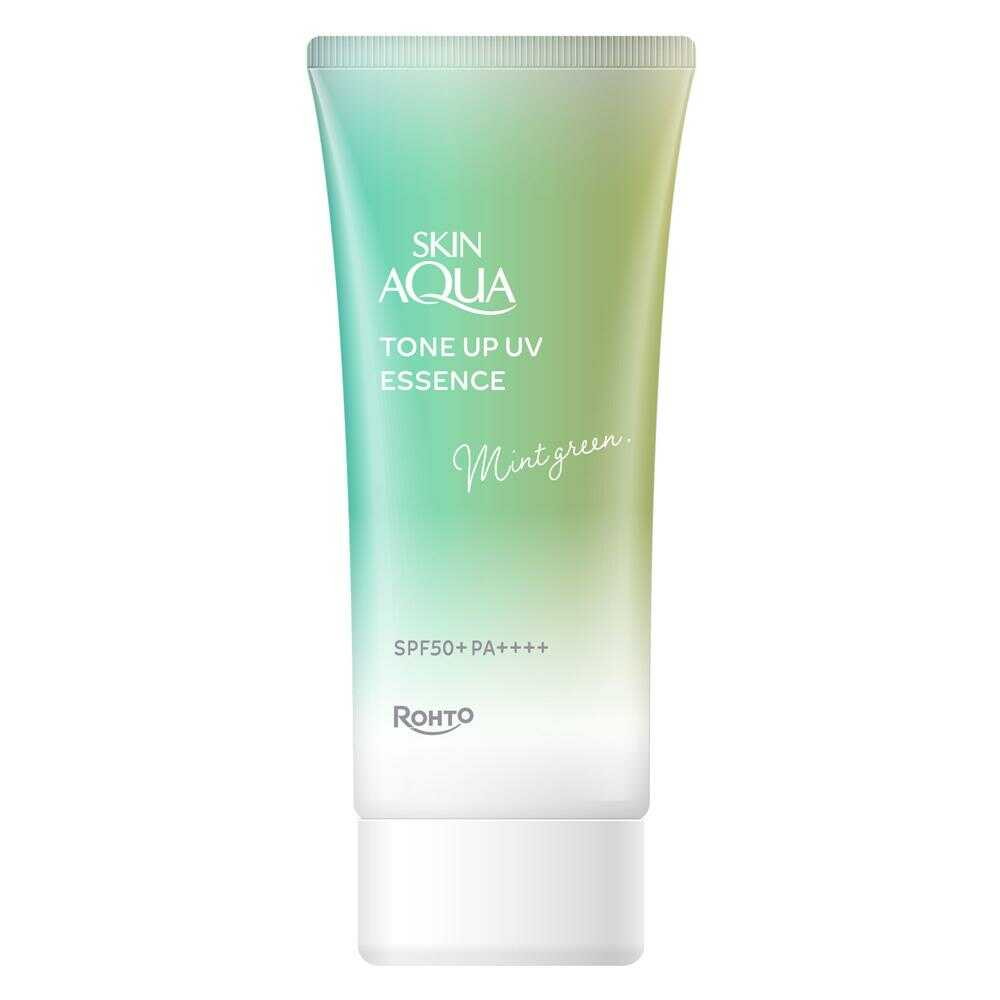 Rohto Skin Aqua Tone Up UV Essence Mint Green 70g