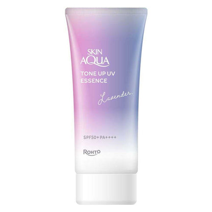 Rohto Skin Aqua Tone Up UV Essence Lavender 70g