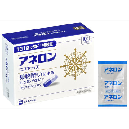 SS Pharmaceutical Anelon 'Nis Cap' 10 Capsules