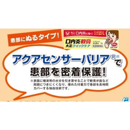 Taisho Quick Care Oral Mucosa Ointment 5g [Self-Medication Tax System Eligible]