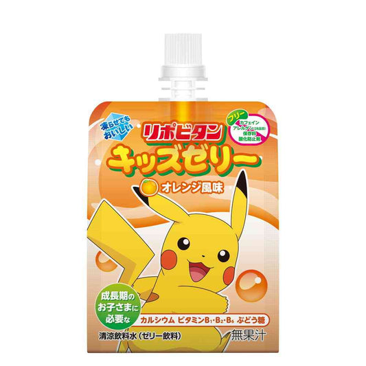 Taisho Pharmaceutical Lipovitan Kids Jelly Orange Flavor 125g x 6