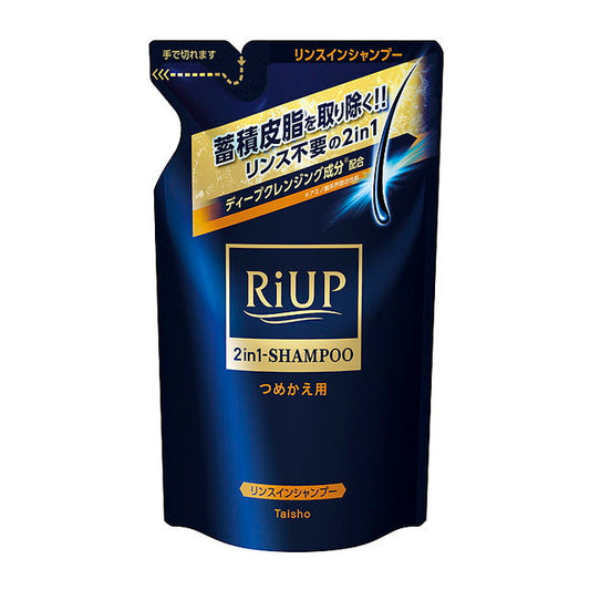 Taisho Pharmaceutical Riup Smooth Rinse-in Shampoo Refill (350mL)