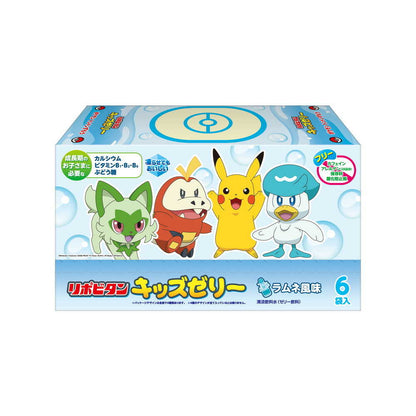 Taisho Pharmaceutical Lipovitan Kids Jelly (Ramune Flavor, 125g x 6)