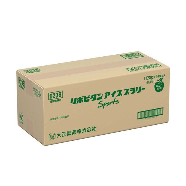 Taisho Pharmaceutical Lipovitan Ice Slurry Sports Apple Flavor 120g x 30 Packs