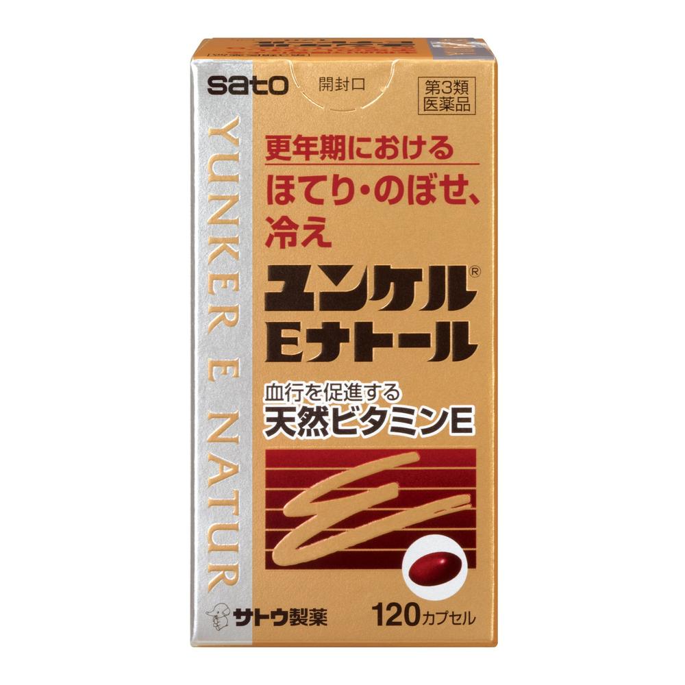 Sato Pharmaceutical Unker E Natol 120 Capsules