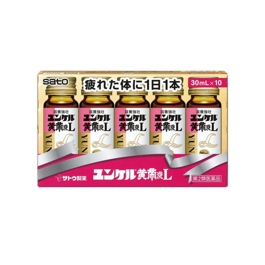 Sato Pharmaceutical Yunker Kotei Liquid L 30ml x 10 Bottles
