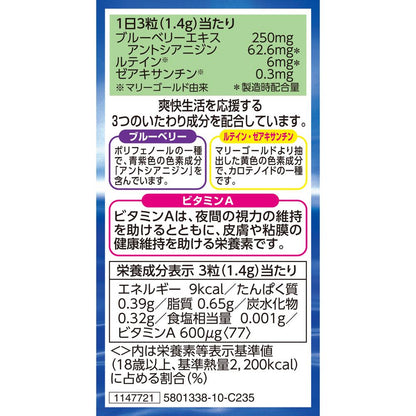Ito Kanpo Blueberry Lutein Plus 60 Capsules