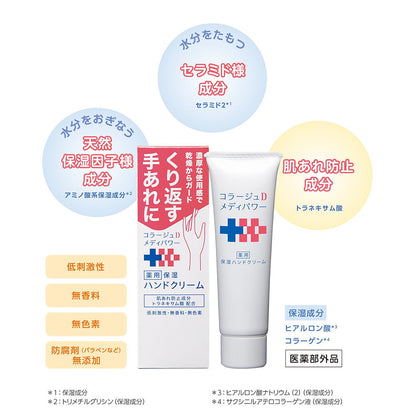 Mochida Healthcare Collage D Medi Power Moisturizing Hand Cream 30g