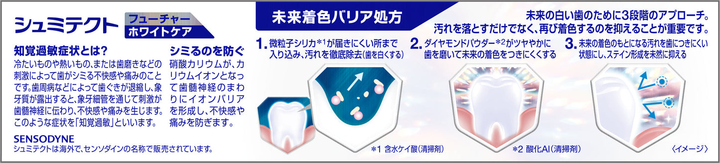 Haleon Japan Schmittect Future White Care Bright Mint 80g