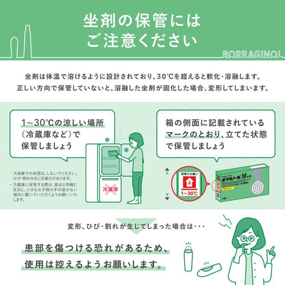 Borraginal M Suppositories 10 Pieces