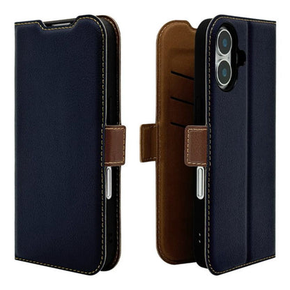Telehone Lease iPhone 16 Case Cover Navy x Brown