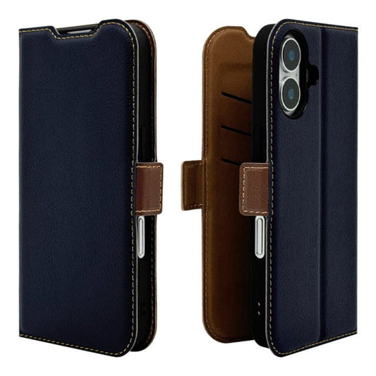 Telehone Lease iPhone 16 Case Cover Navy x Brown