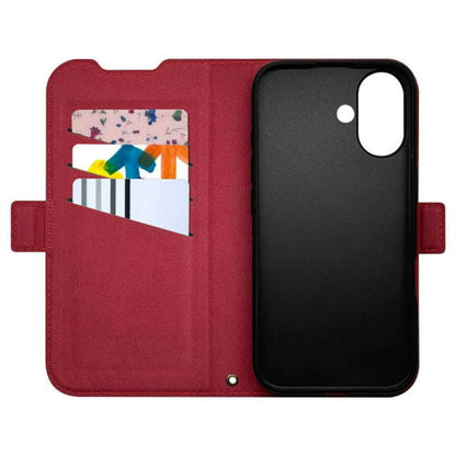 Telehone Lease iPhone 16 Case Cover Black x Red