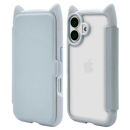 Telephone Lease iPhone 16 Case Cover Smoky Blue