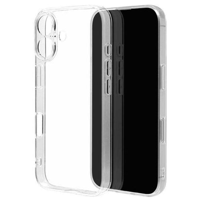 Telephone Lease iPhone 16 Case Cover Clear 1.3mm Strap Hole